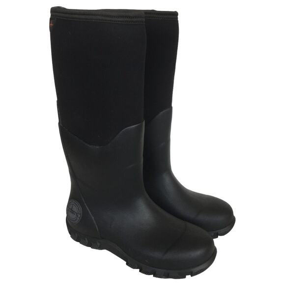 Habit Boots Mens 7 Waterproof Quality Comfort 15 All Weather Rubber Black main image 13